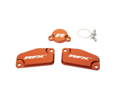 Kit capac rezervor RFX Pro (portocaliu) - KTM SX65/85 (frână și ambreiaj Formula)
