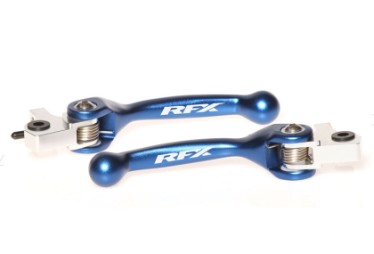 RFX Race Forged Flexible Lever Set (Blue) AJP Trials All (Not Sherco)