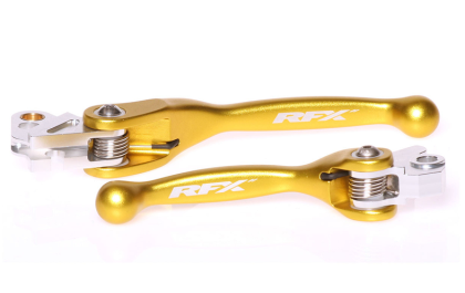 Комплект лостове RFX Race Forged Flexible Lever Set (Yellow) RM85 05-16 RM125/250 05-10 RMZ250/450 05-06