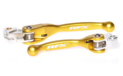 RFX Race Forged Flexible Lever Set (Yellow) RMZ250/450 07-16