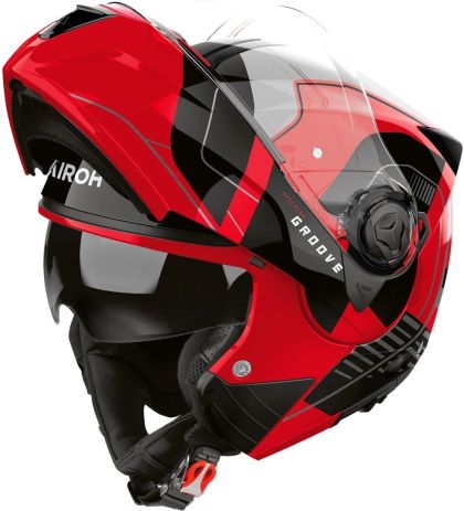 AIROH SPECKTRE GROOVE RED modular helmet