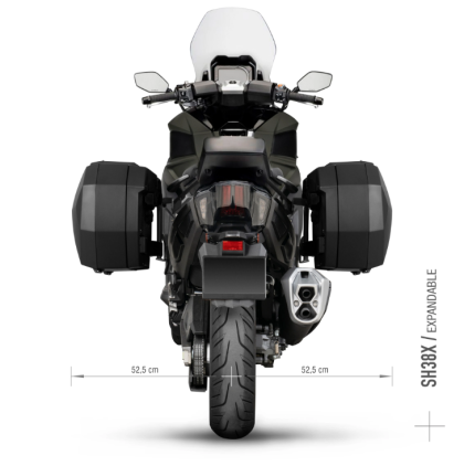 Kit de montare pentru carcase SHAD 3P SYSTEM KYMCO CV3 550 '22