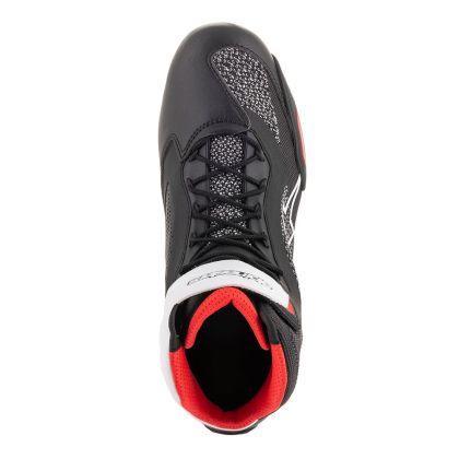 Ghete Moto ALPINESTARS FASTER-3 RIDEKNIT NEGRU/ALB/ROSU