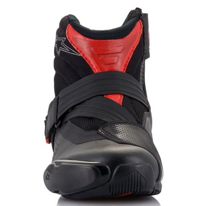 ALPINESTARS SMX-1 R V2 ΑΕΡΙΖΟΜΕΝΕΣ ΜΑΥΡΕΣ/ΚΟΚΚΙΝΕΣ ΜΠΟΤΑΚΕΣ ΜΟΤΟΣΥΚΛΕΤΑΣ