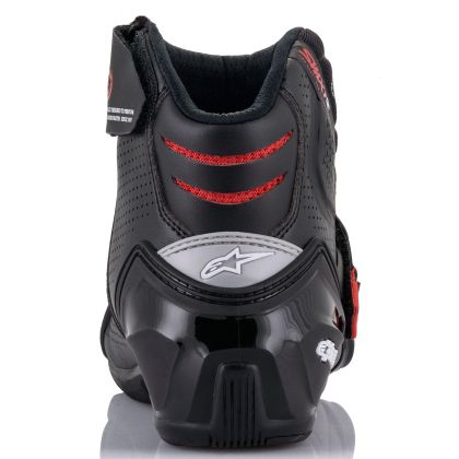 ALPINESTARS SMX-1 R V2 ΑΕΡΙΖΟΜΕΝΕΣ ΜΑΥΡΕΣ/ΚΟΚΚΙΝΕΣ ΜΠΟΤΑΚΕΣ ΜΟΤΟΣΥΚΛΕΤΑΣ