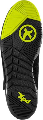 CIZME MOTO XPD X-RADICAL NEGRE/GALBEN NEON