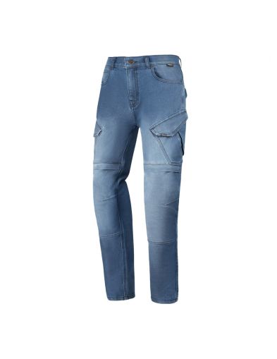 Blugi moto SECA SQUADRON ALBASTRU