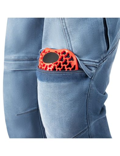 Blugi moto SECA SQUADRON ALBASTRU