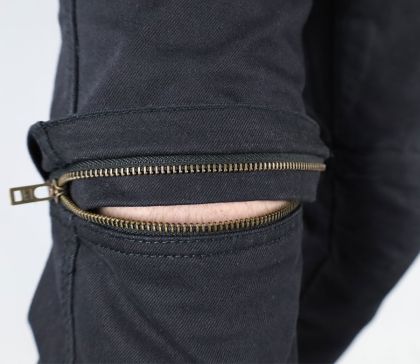 Мото дънки TRILOBITE 25605 DUAL 3.0 BLACK 2in1 AA