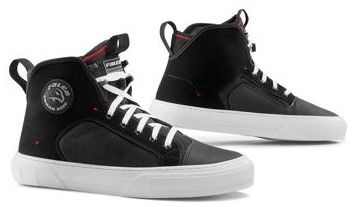 Αθλητικά παπούτσια μοτοσικλέτας FALCO STARBOY 4 ΜΑΥΡΑ/ΛΕΥΚΑ