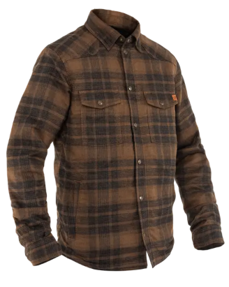 Motorcycle shirt JOHN DOE WOODY BROWN