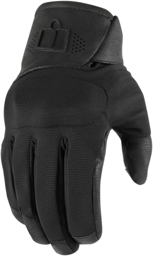 Mănuși de motocicletă ICON TARMAC2 - NEGRE