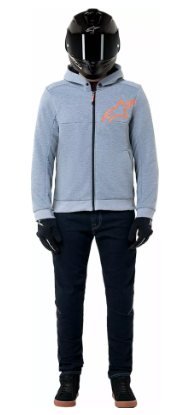 Hanorac moto ALPINESTARS CHROME V2 GRY/RED