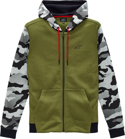 Мото суичър ALPINESTARS HOODIE TERRAIN OLIVE 
