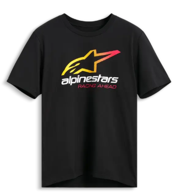 Motorcycle T-shirt ALPINESTARS SS CSF ALIGNED BLACK