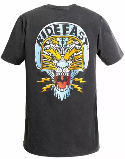 Μπλουζάκι moto JOHN DOE LION Μαύρο