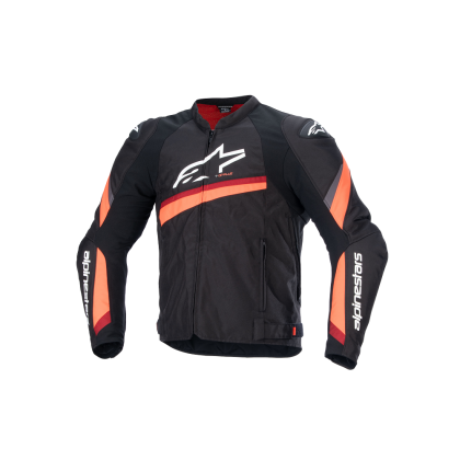 Μπουφάν μοτοσικλέτας ALPINESTARS T-GP R V4 ΜΑΥΡΟ/ΚΟΚΚΙΝΟ
