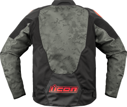 Jachetă de motocicletă ICON Overlord3™ CE Magnacross CE DARK GREY
