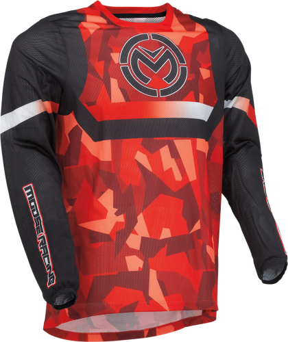 Мотокрос блуза MOOSE RACING SAHARA RED/BLACK