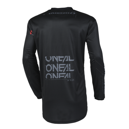 Tricou motocross O'NEAL ELEMENT STATIC BLACK/GRY V.25