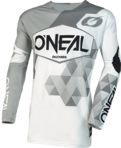 Tricou motocross O'NEAL MAYHEM COVERT V.23 ALB