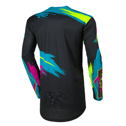 Φανέλα μοτοκρός O'NEAL MAYHEM RESEDA ΜΑΥΡΟ/ΦΕΟΝ ΚΙΤΡΙΝΟ