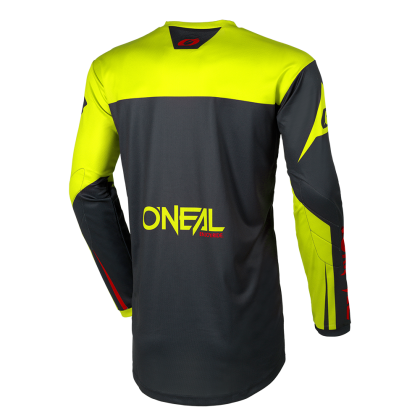 Motocross blouse O`NEAL ELEMENT RACEWEAR BLACK/NEON YELLOW V.26