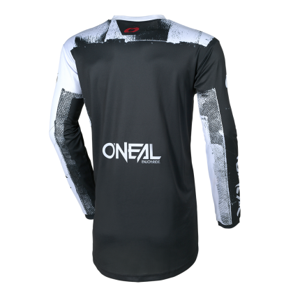 Мотокрос блуза O`NEAL ELEMENT ROLLER BLACK/WHITE V.26