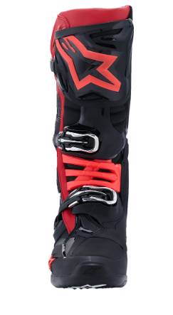 Μπότες μοτοκρός ALPINESTARS TECH 10 ΜΑΥΡΟ/ΚΟΚΚΙΝΟ