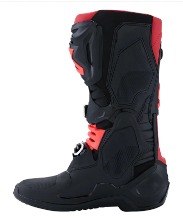 Μπότες μοτοκρός ALPINESTARS TECH 10 ΜΑΥΡΟ/ΚΟΚΚΙΝΟ