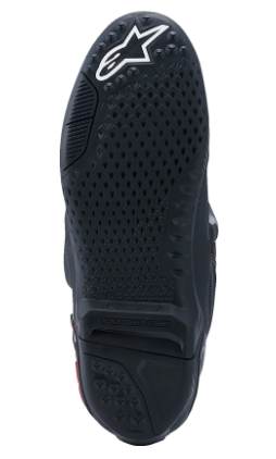 Μπότες μοτοκρός ALPINESTARS TECH 10 ΜΑΥΡΟ/ΚΟΚΚΙΝΟ