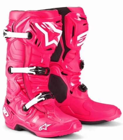 Μπότες μοτοκρός ALPINESTARS TECH 10 LIMITED EDITION Diva Pink