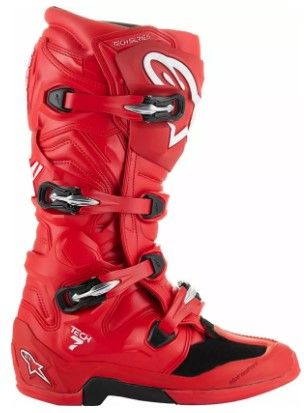 Μπότες μοτοκρός ALPINESTARS TECH 7 BRIGHT RED C25