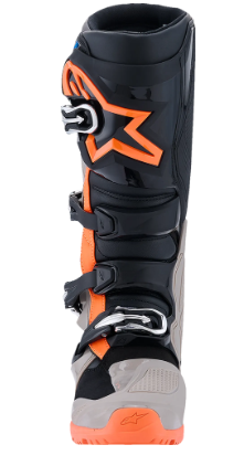 Ghete motocross ALPINESTARSECH TECH 7 ENDURO BACK/GRI/PORTOCALIU