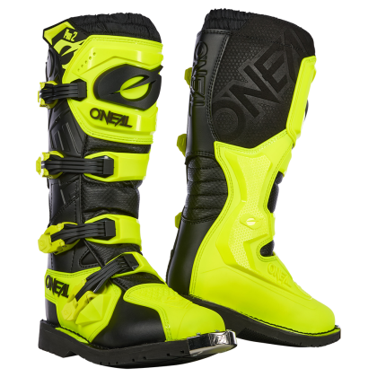 Motocross boots O'NEAL RIDER PRO 2 NEON YELLOW