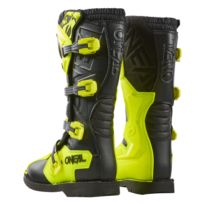 Motocross boots O'NEAL RIDER PRO 2 NEON YELLOW
