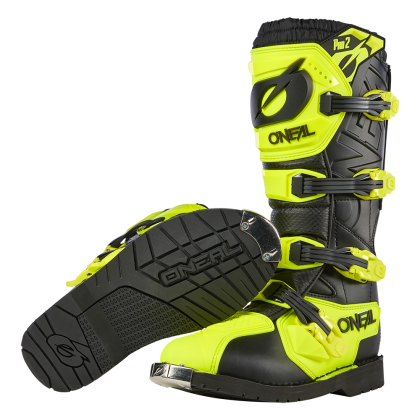 Motocross boots O'NEAL RIDER PRO 2 NEON YELLOW