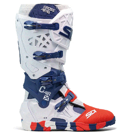 Мотокрос ботуши SIDI CROSSAIR X WHITE/NAVY/RED