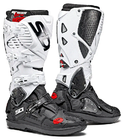 Мотокрос ботуши SIDI CROSSFIRE 3 SRS BLACK-WHITE