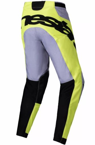 Pantaloni de motocross ALPINESTARS RACER VOIL GRI/GALBEN