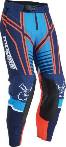 Motocross breeches MOOSE RACING AGROID BLUE/ORANGE
