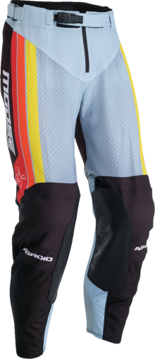 Pantaloni de motocross MOOSE RACING AGROID GRI/GALBEN
