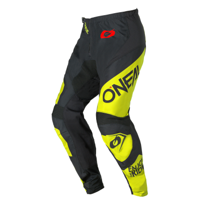 Παντελόνι Motocross O'NEAL ELEMENT RACEWEAR ΜΑΥΡΟ/NEON ΚΙΤΡΙΝΟ V.26