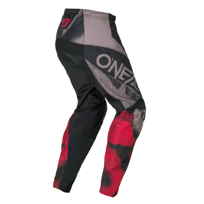 Motocross breeches O'NEAL ELEMENT ROLLER GRAY/RED