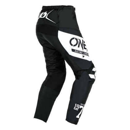 Pantaloni de motocross O'NEAL ELEMENT WARHAWK NEGRU/ALB