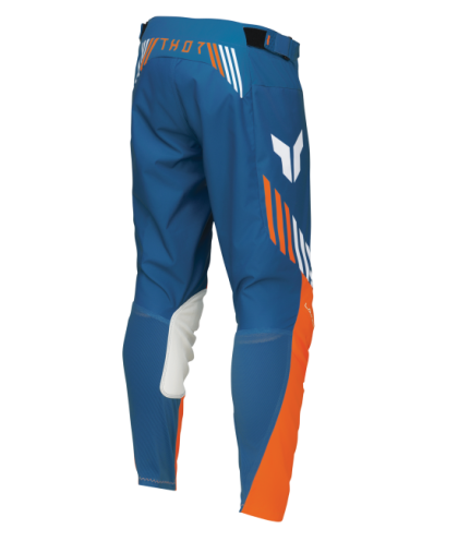 Pantaloni de motocross THOR LAUNCH ZONE BLUE/ORANGEL