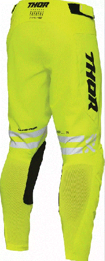 Motocross breeches THOR LAUNCHMODE DOZER ACID/BLACK