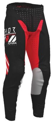 Мотокрос брич THOR LAUNCHMODE FUTURA BLACK/RED