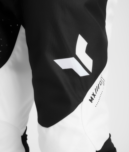 Pantaloni de motocross THOR LAUNCHMODE STORM WHITE