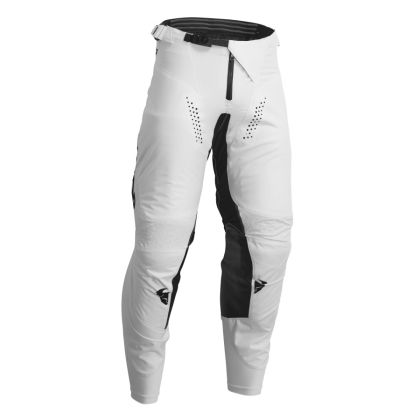 Motocross breeches THOR PULSE MONO BLACK/WHITE